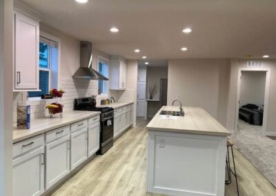 THE BELVEDERE kitchen side view