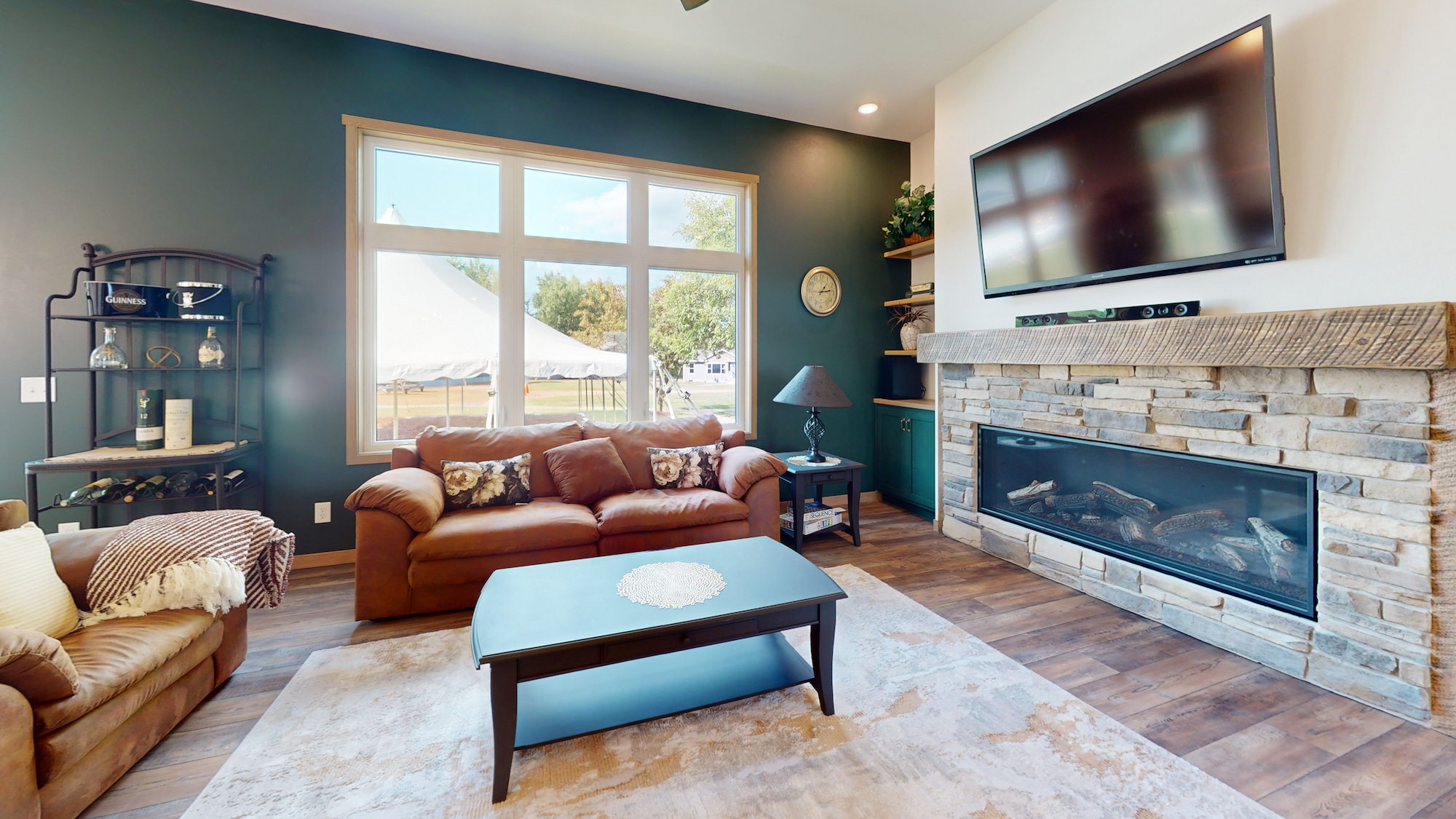 WI Home living room Wisconsin Homes living room